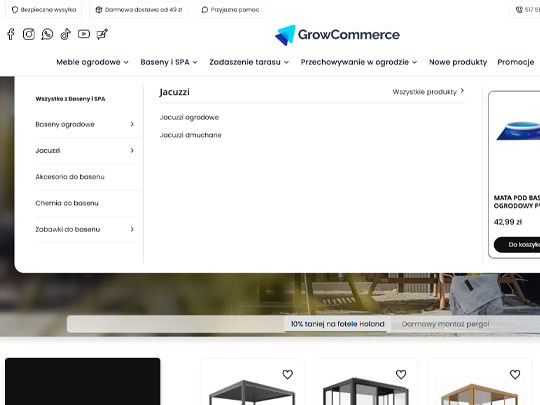 MegaMenu od GrowCommerce